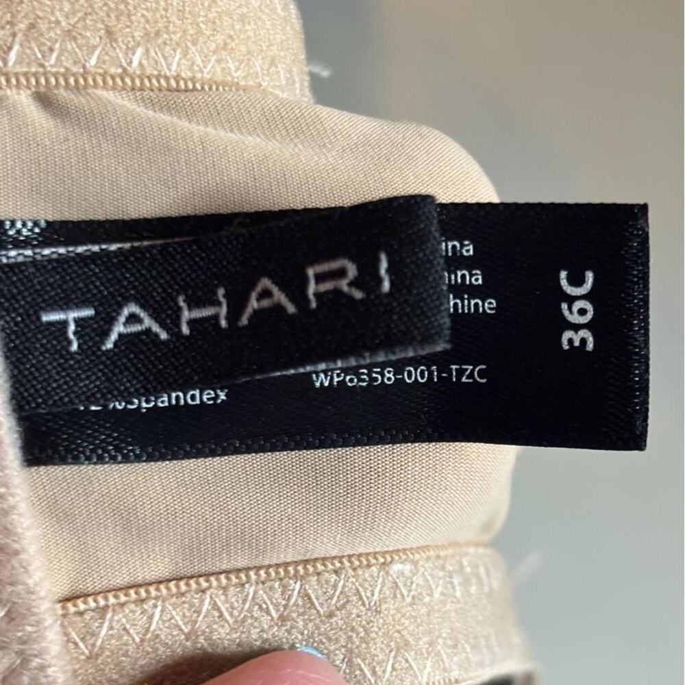 Tahari Beige Nude T-Shirt Strapless Bra, Size 36C - Picture 4 of 6